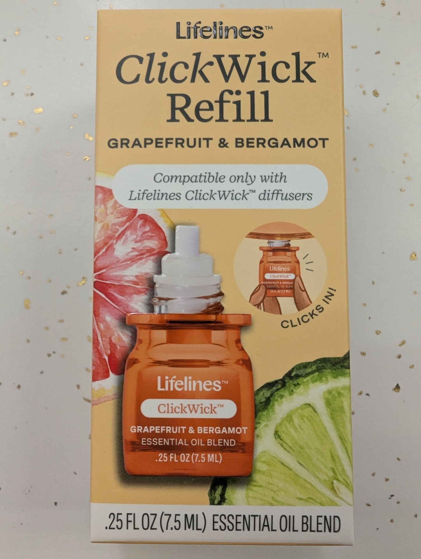 ClickWick® Essential Oil Replacement Blend for Lifelines Flameless Candle Diffuser