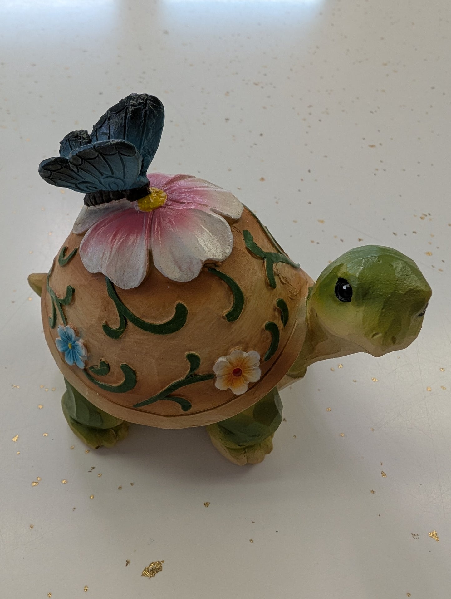 Mini Resin Garden Turtles — 3.5"