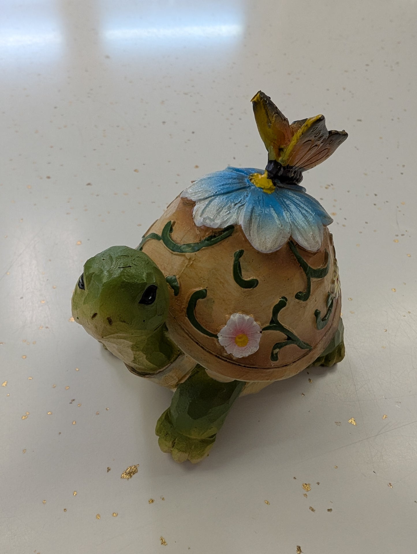 Mini Resin Garden Turtles — 3.5"