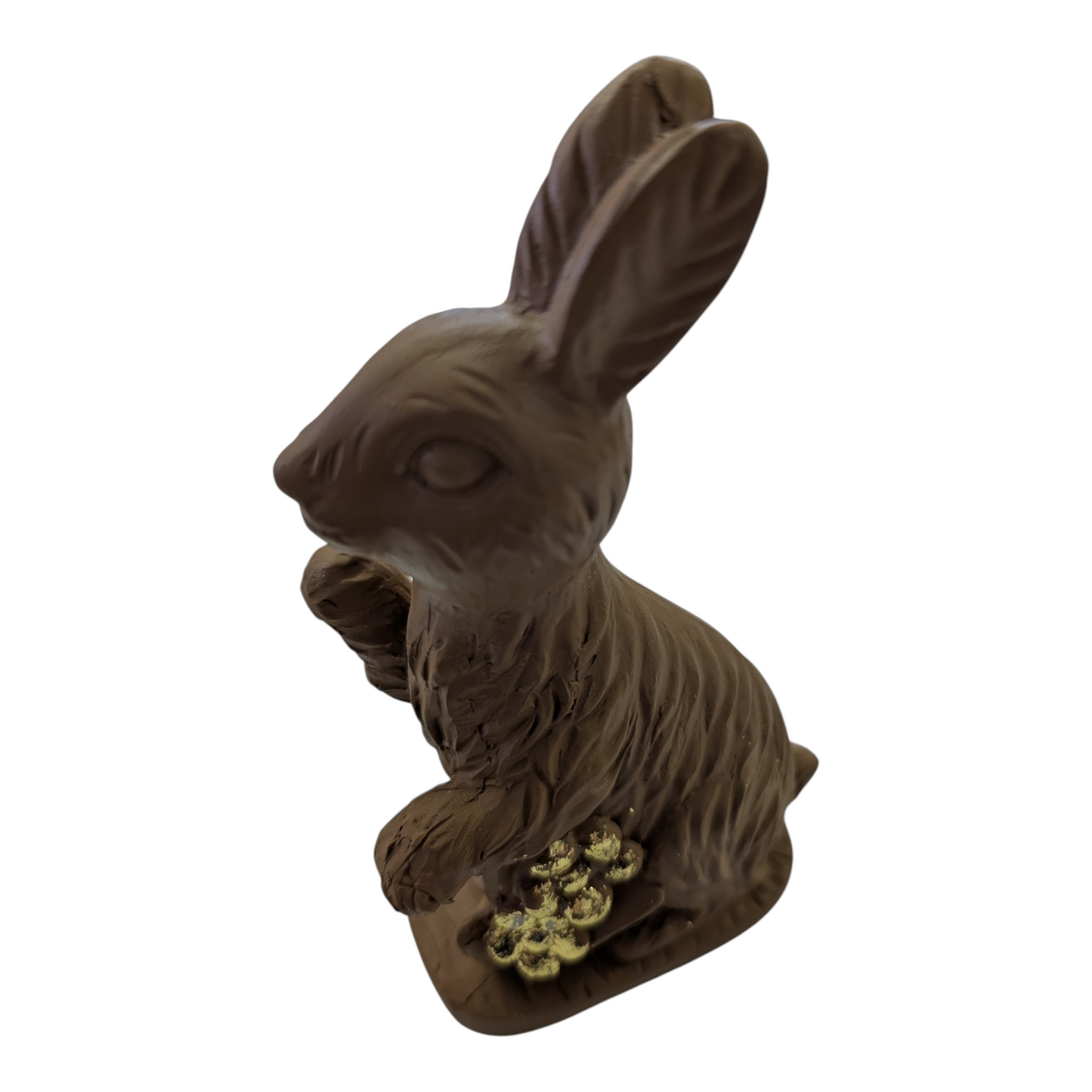 Resin Chocolate-Style Easter Bunnies — 6.25"