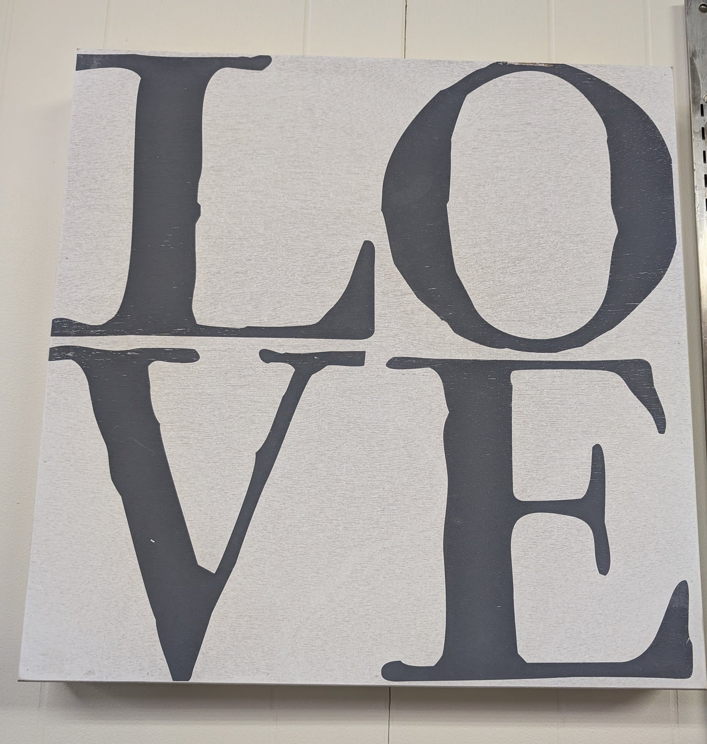 LOVE Wall Art by Face to Face Design