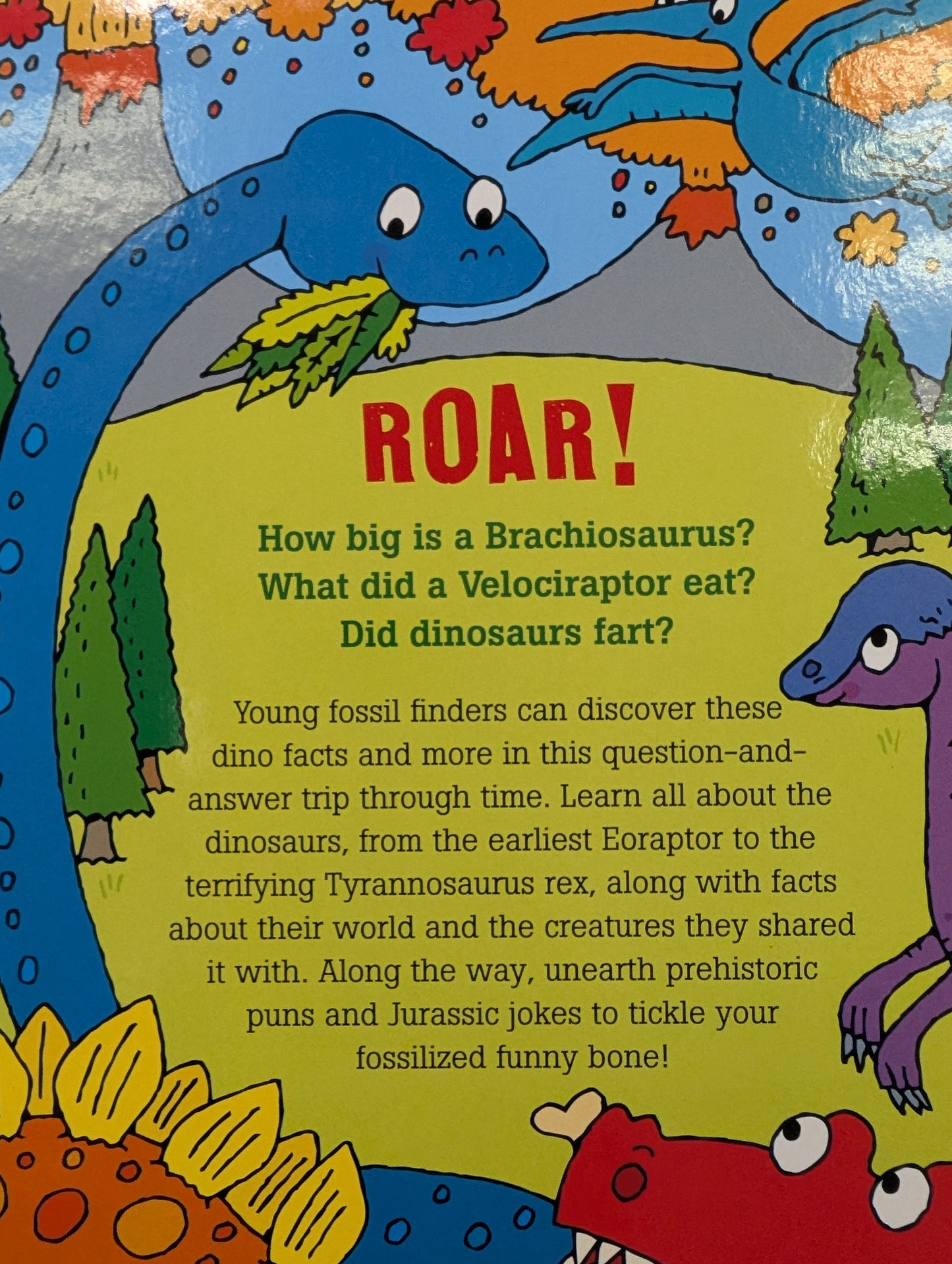 100 Questions About Dinosaurs (hardcover) Ages 7+