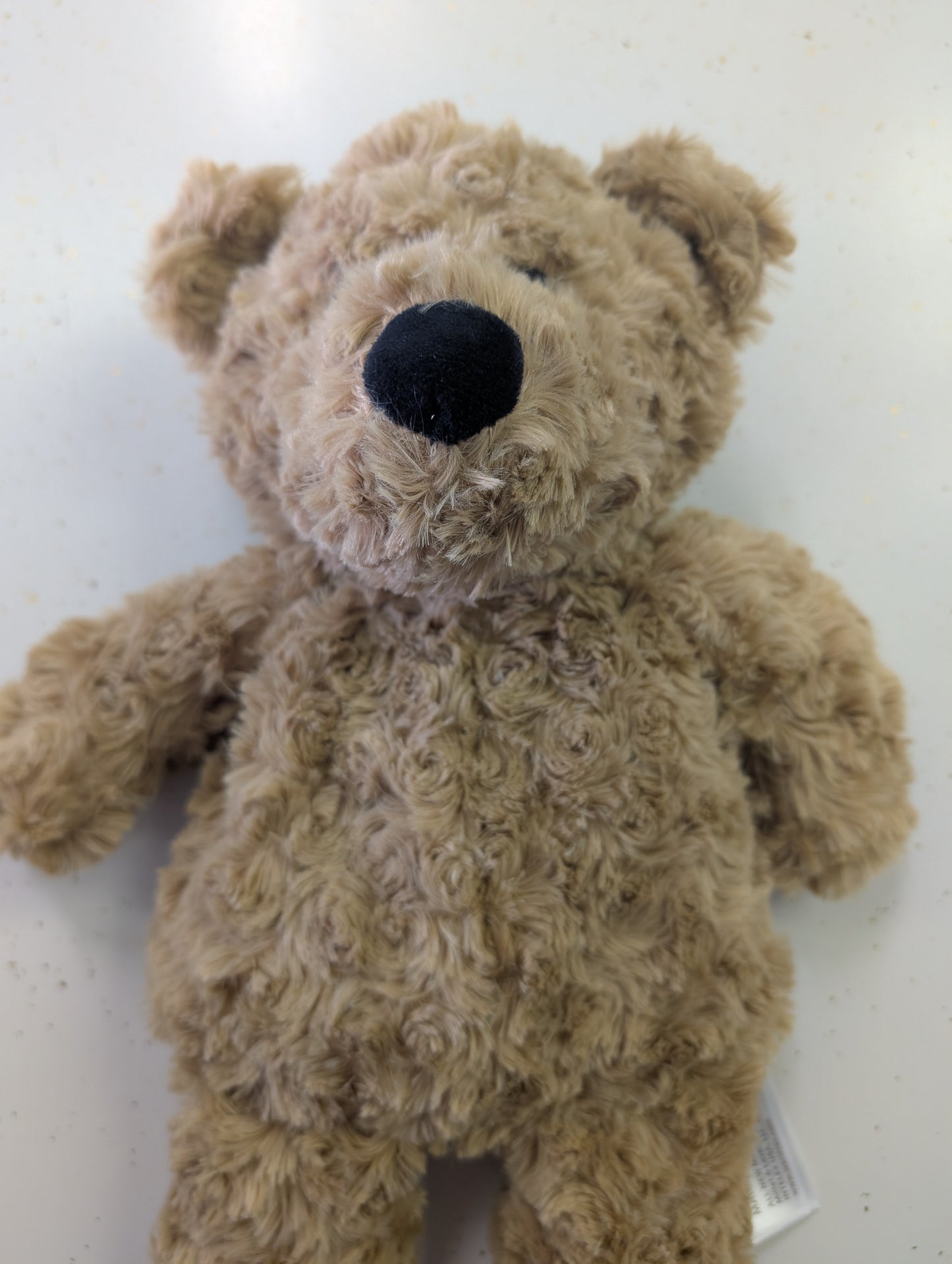 Warmies® Brown Curly Bear – Microwavable Plush