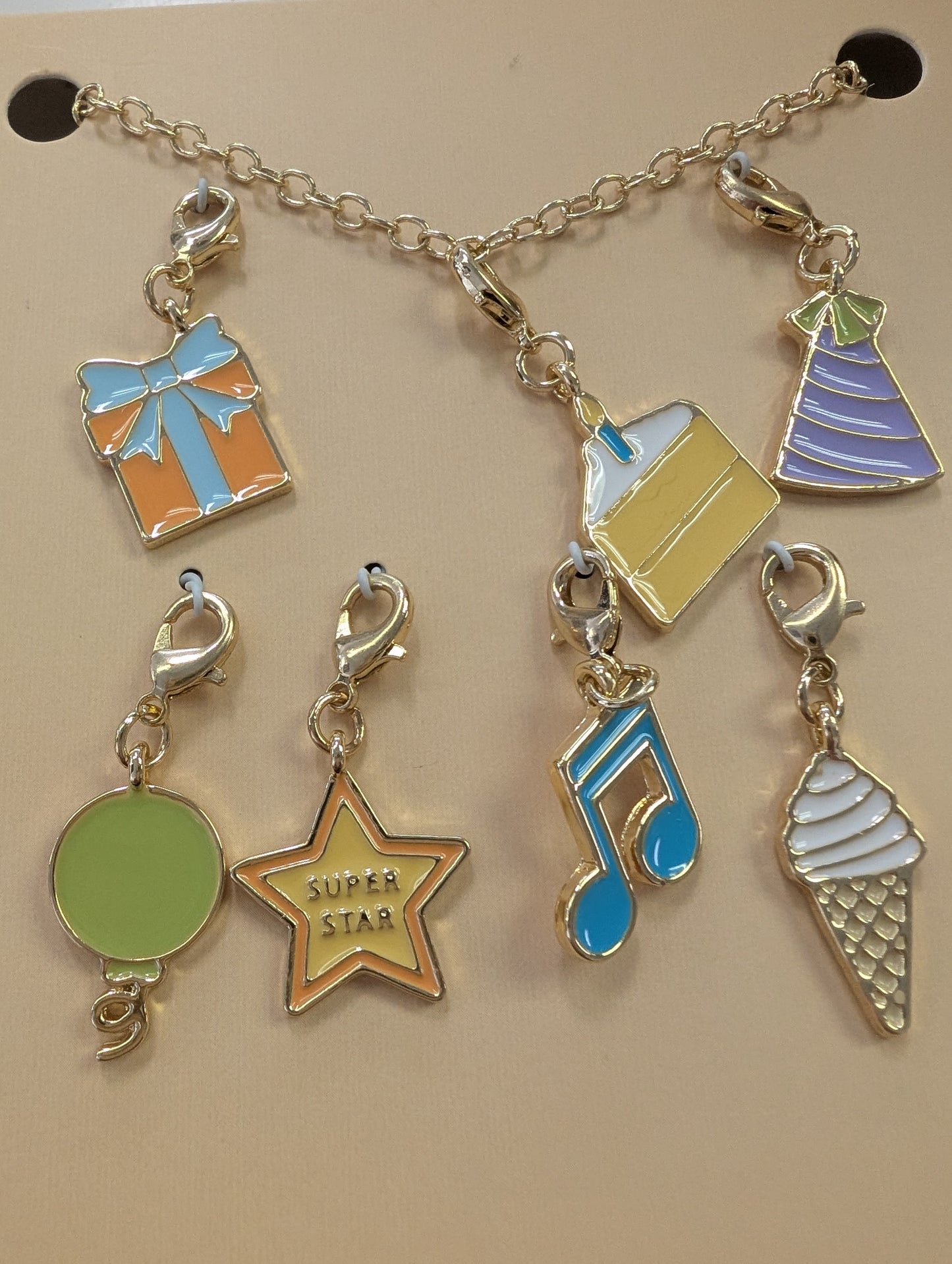 Kutie Kit Birthday Charm Bracelet Set