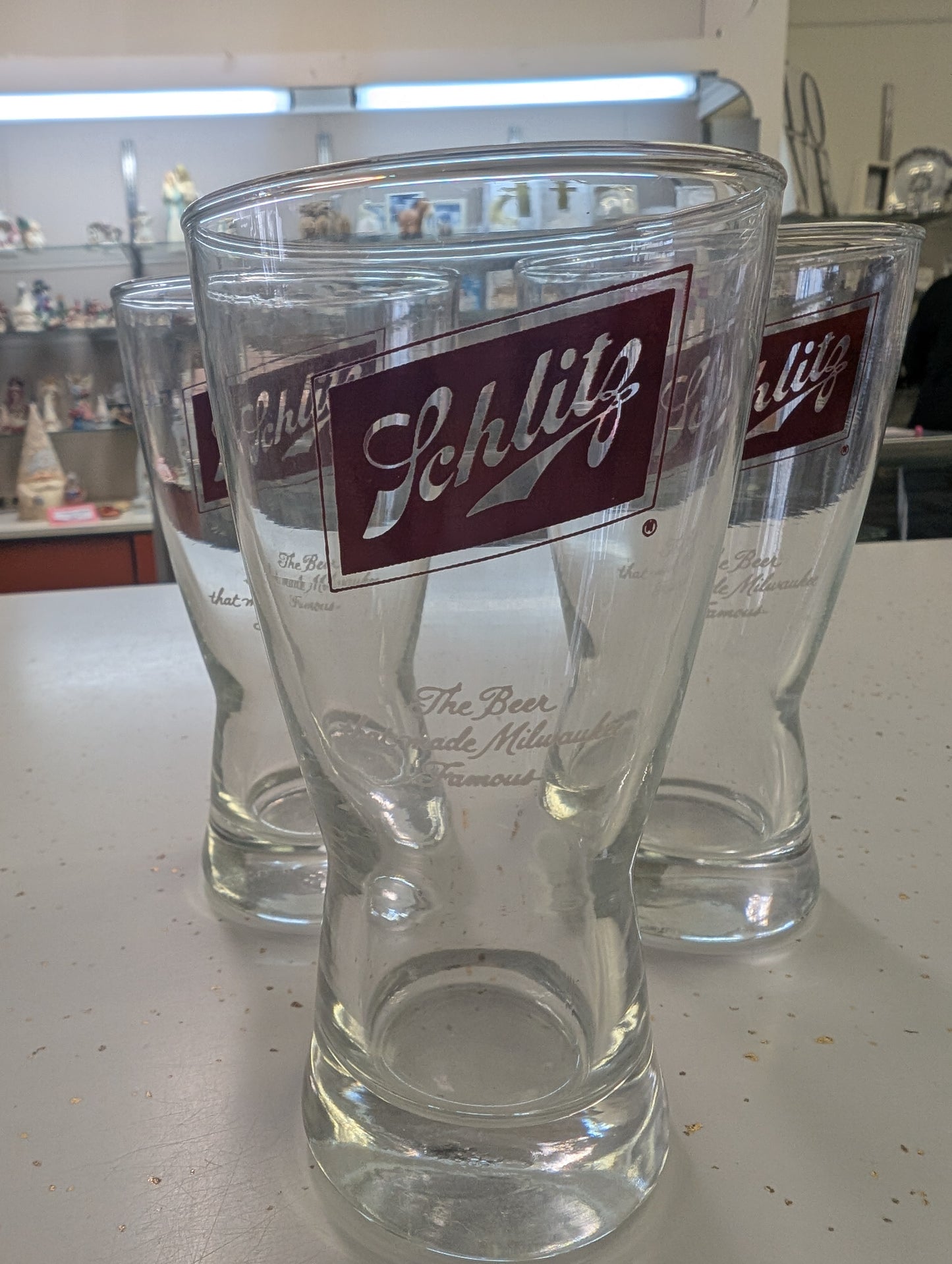 Vintage Schlitz Beer Glass – Mid Century Classic