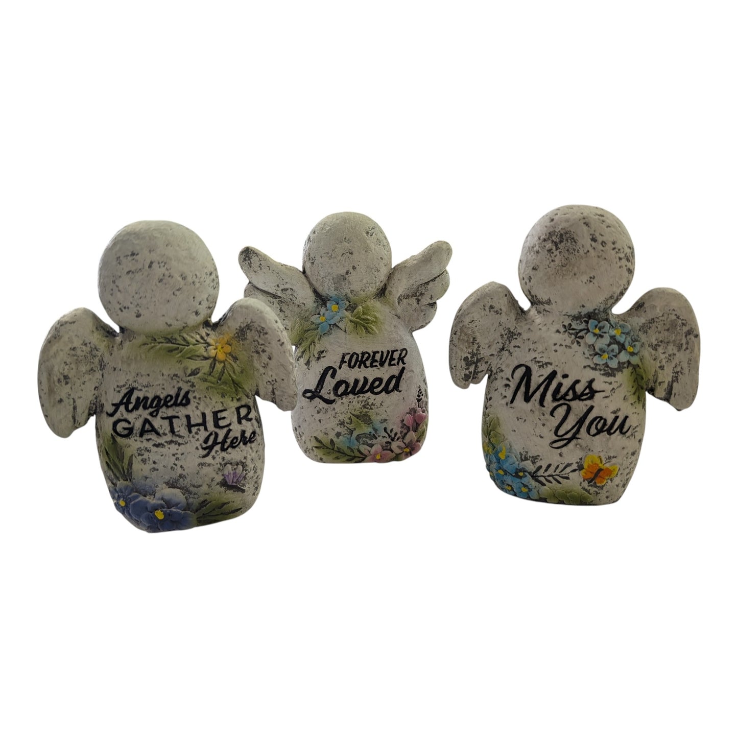 Memorial Angel Cement Figurine