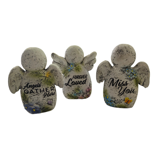 Memorial Angel Cement Figurine