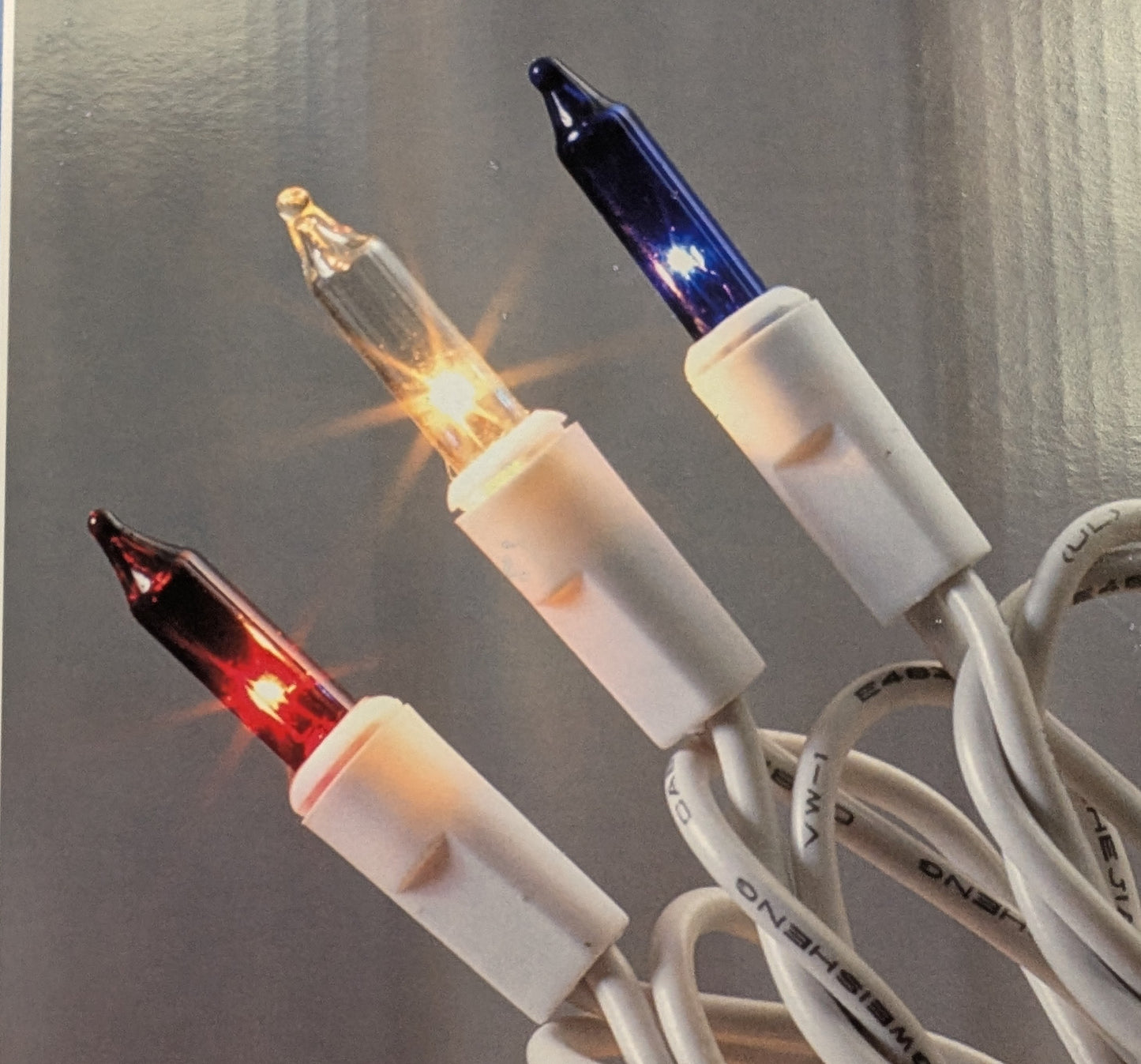 Americana Light String - 100 count Red, White, Blue