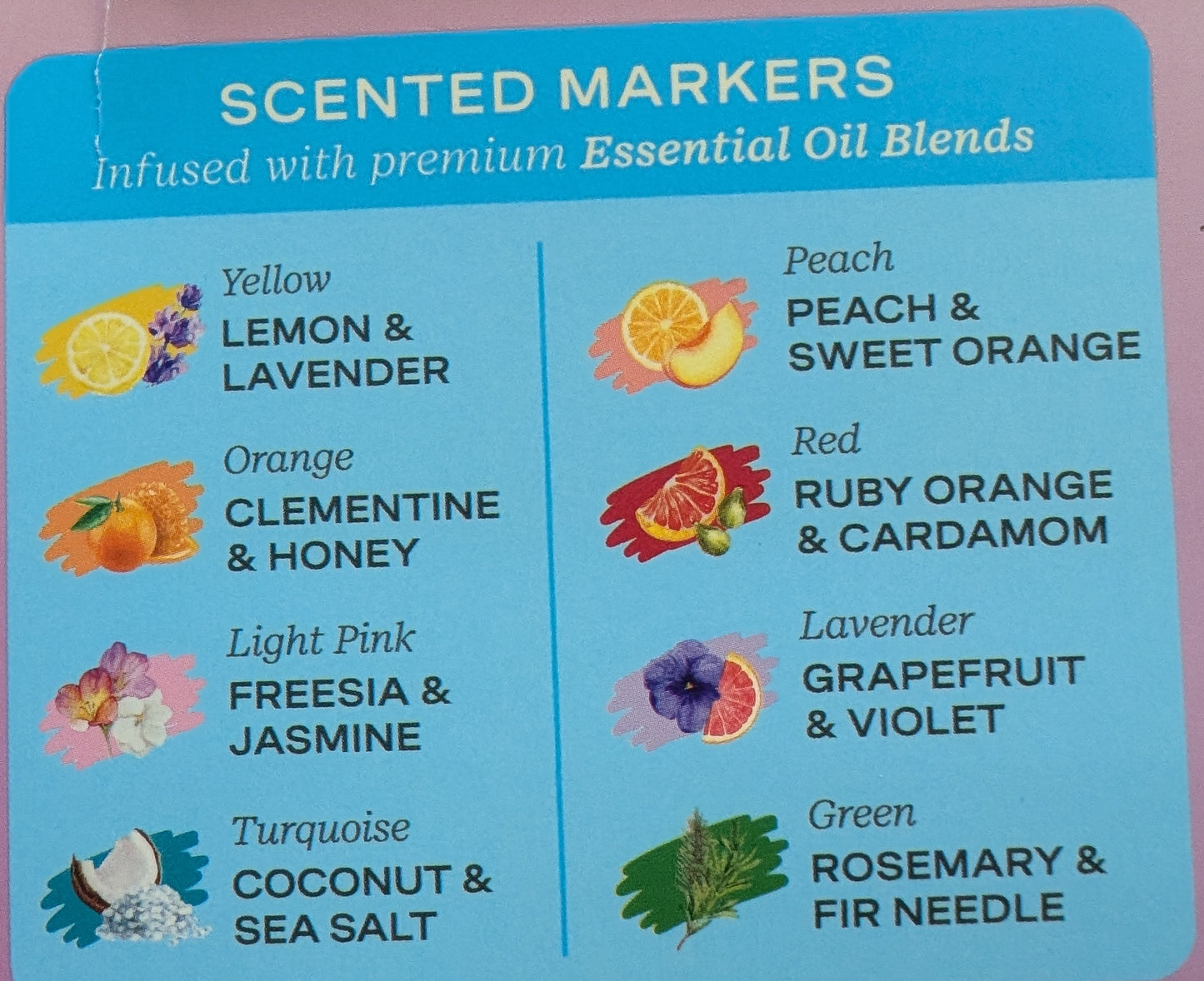FlowArt® Color to Calm – Scented Color-to-Reveal: Citrus Coastline