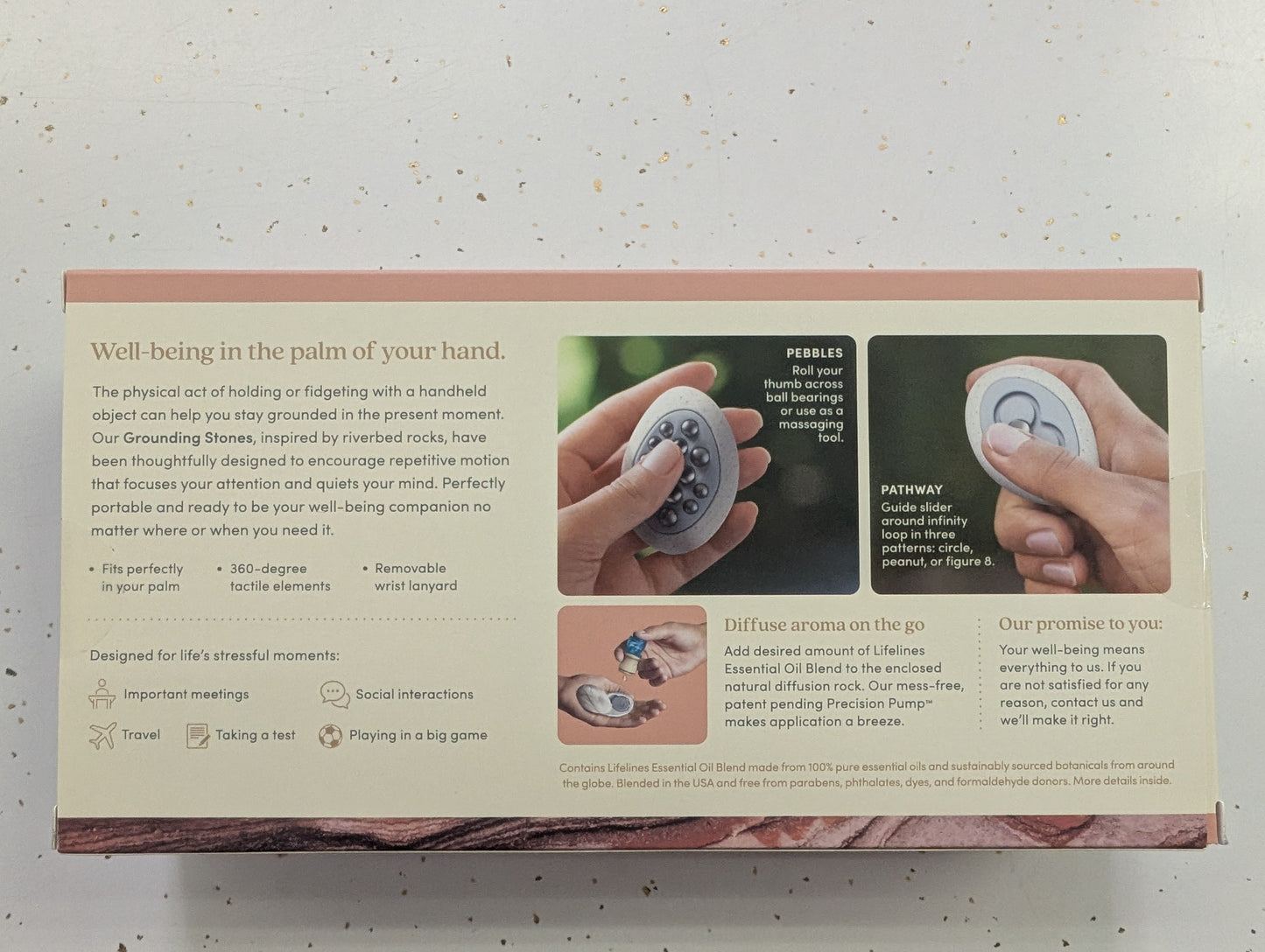 Lifelines Grounding Stones – Meditative Fidget Collection