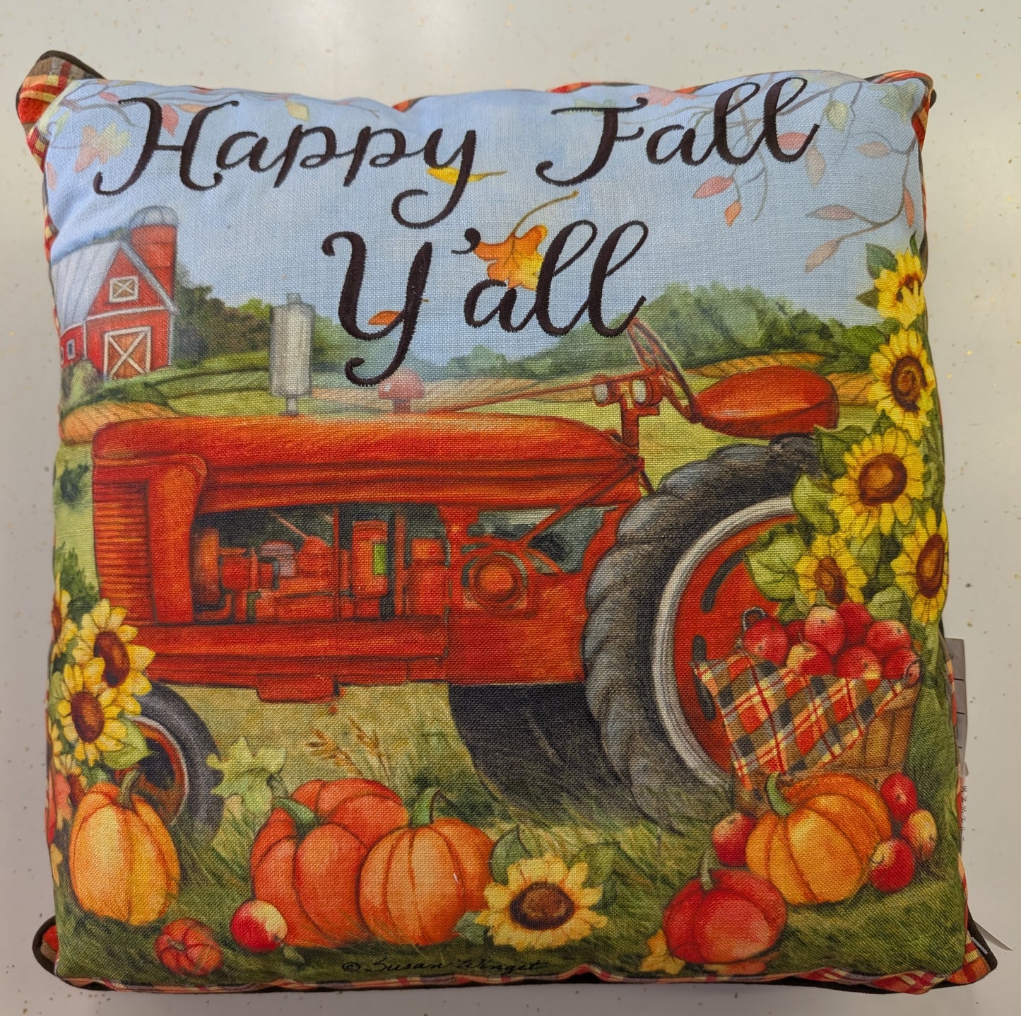 Harvest Design Fall Pillow – 16" x 16"