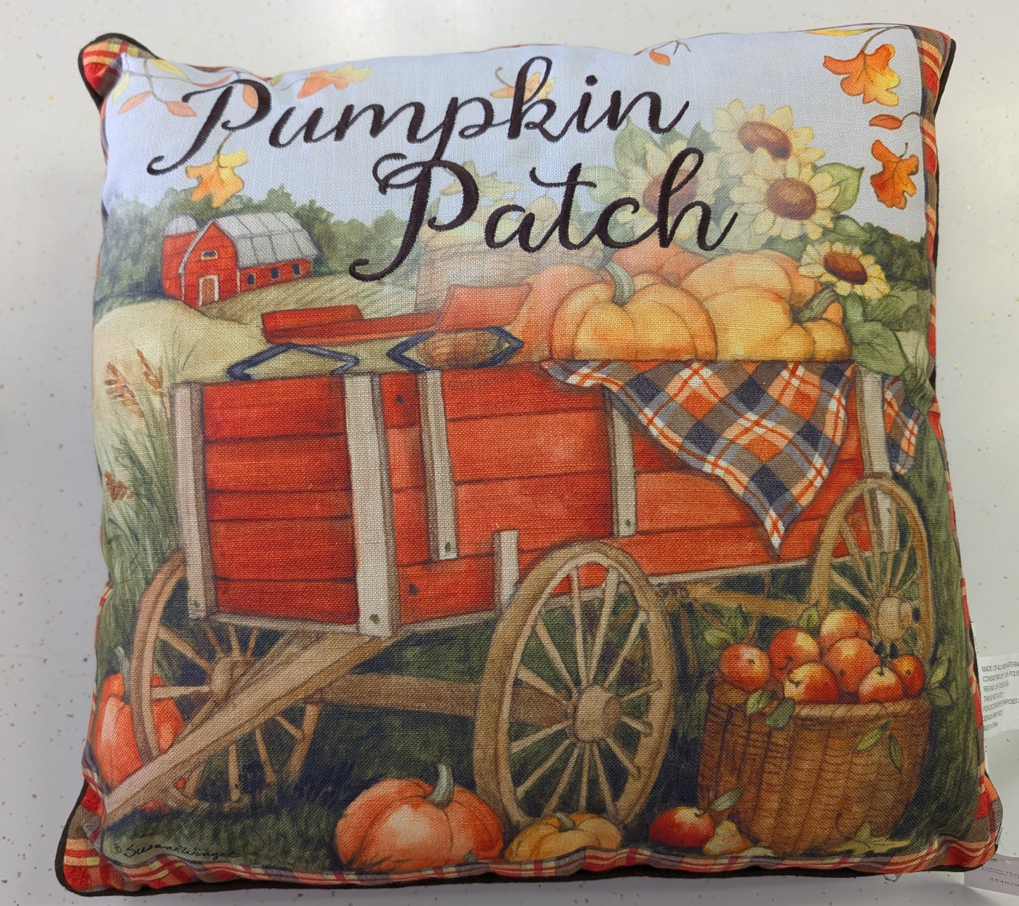Harvest Design Fall Pillow – 16" x 16"