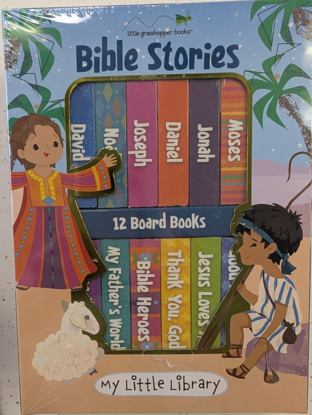 Boxed-My Little Bible Stories -12 Board Book Set
