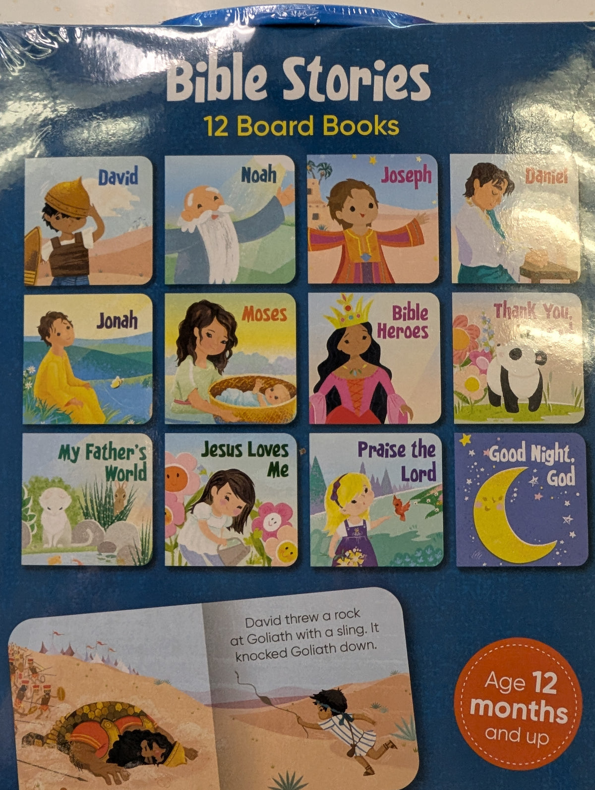 Boxed-My Little Bible Stories -12 Board Book Set