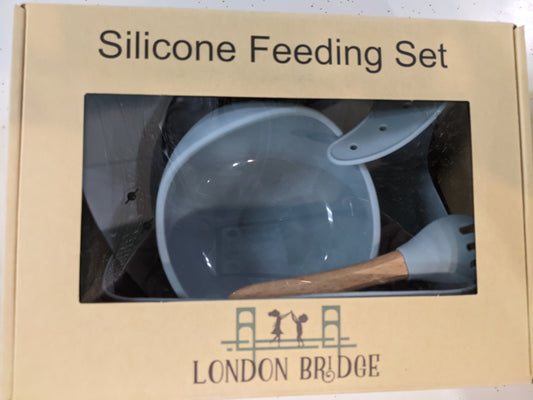 Silicone 4-pc Feeding Set