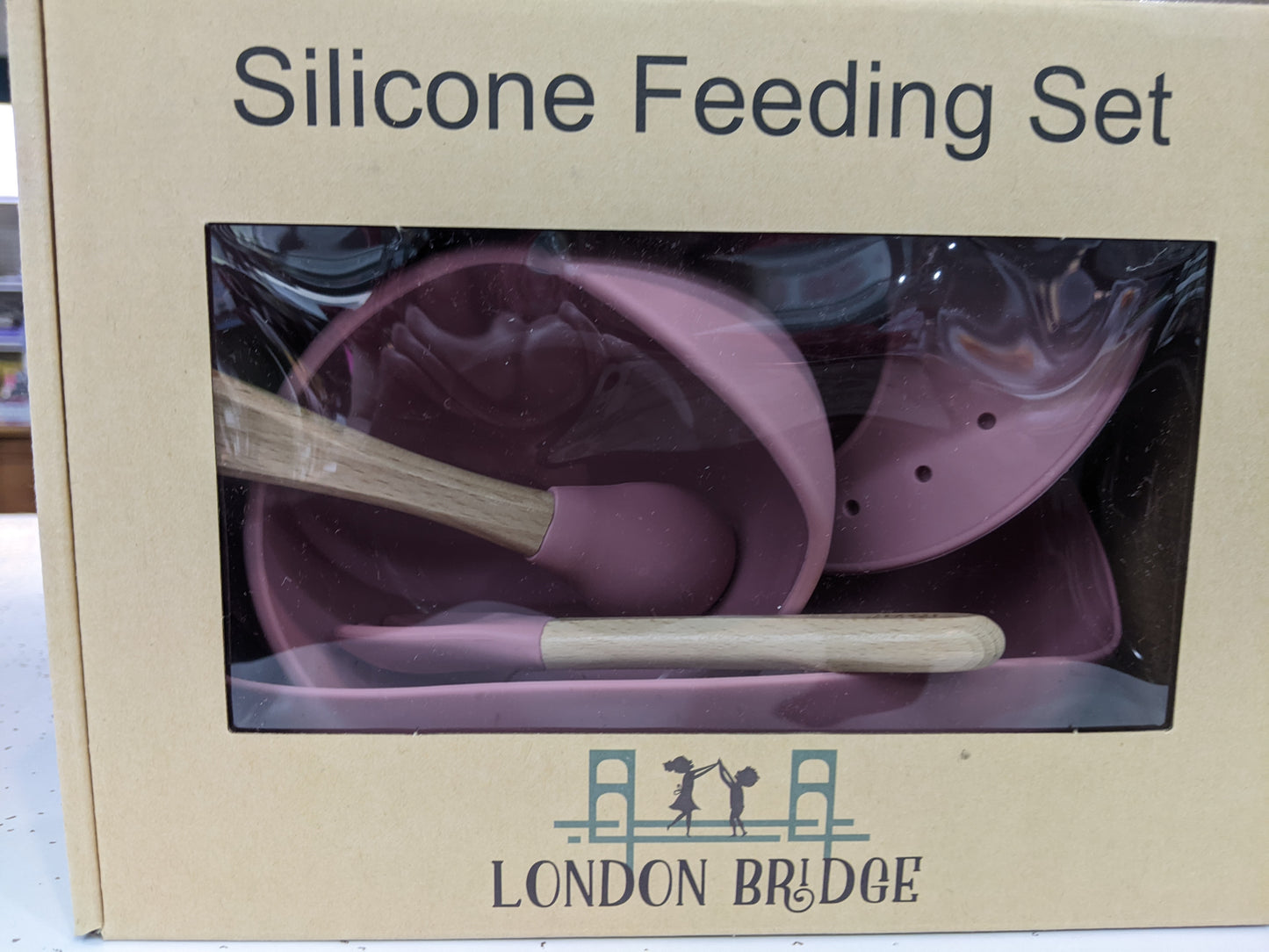 Silicone 4-pc Feeding Set