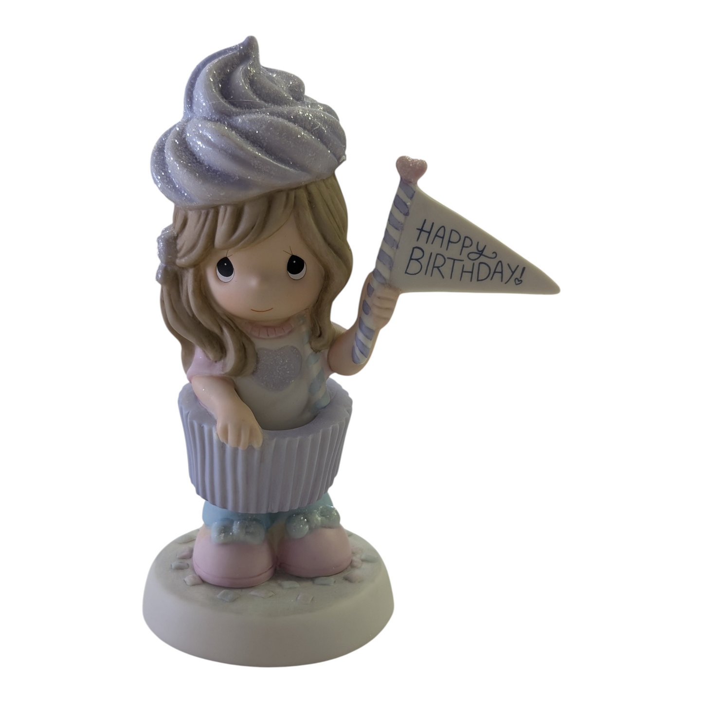 Precious Moments “You’re the Icing on My Cupcake” Figurine – Birthday Girl