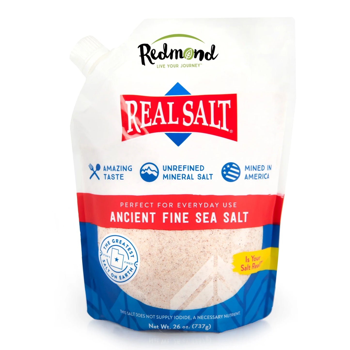 Redmond Real Salt - 4.75oz. to 26 oz.