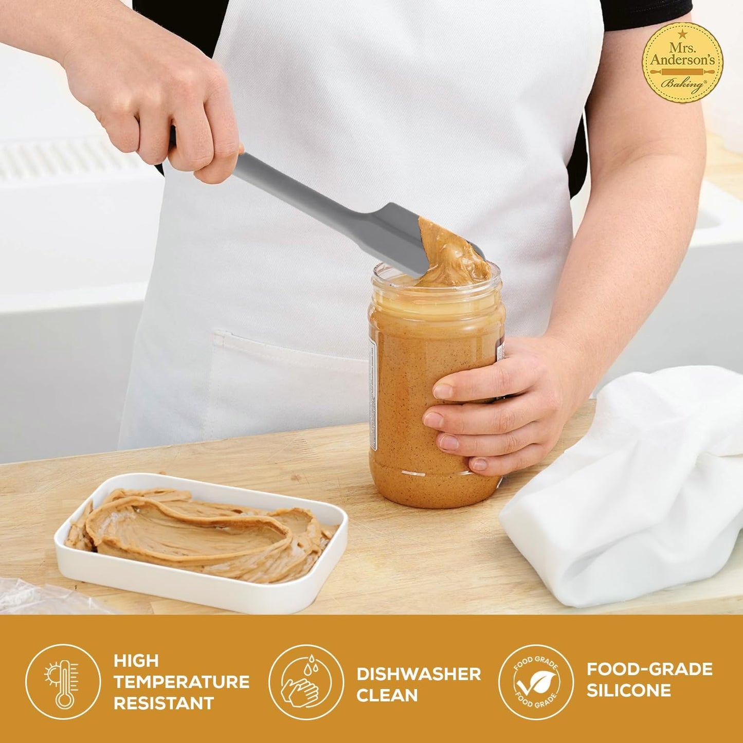 Mrs. Anderson’s Silicone Slim Spatula