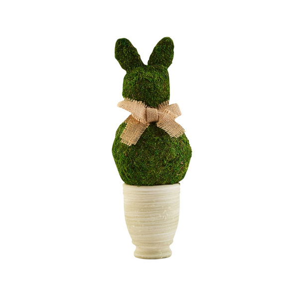 Small Moss Bunny Topiary