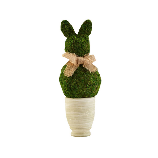 Small Moss Bunny Topiary