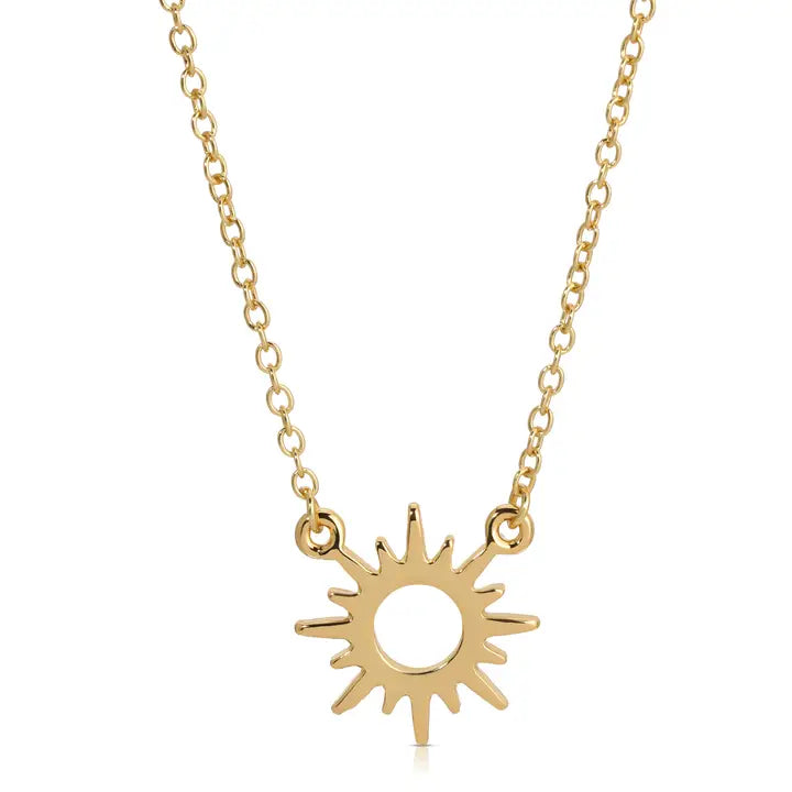 Let Your Light Shine - Sun Necklace