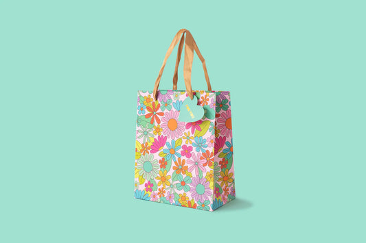 Flower Garden Gift Bag - Med