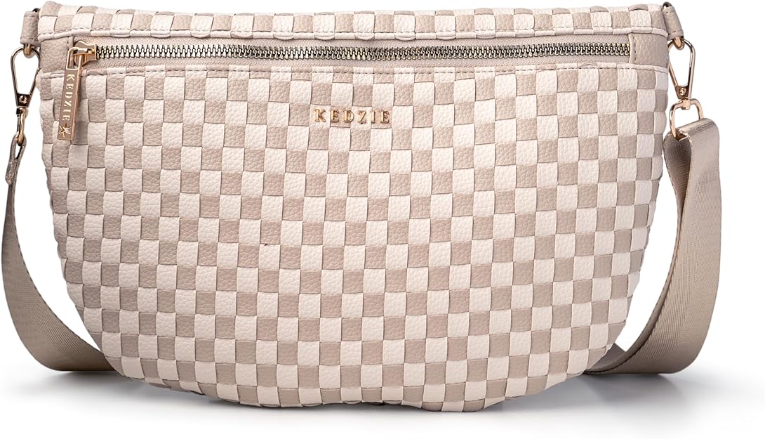 Kedzie® Terrace Woven Crossbody Bag - Taupe