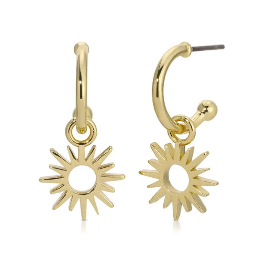 Your Faith Shines - Sun Earrings