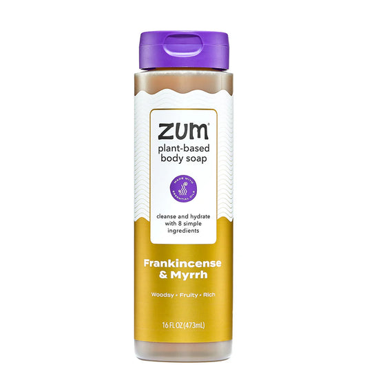Zum Frankincense & Myrrh Plant-Based Body Soap – 16 oz