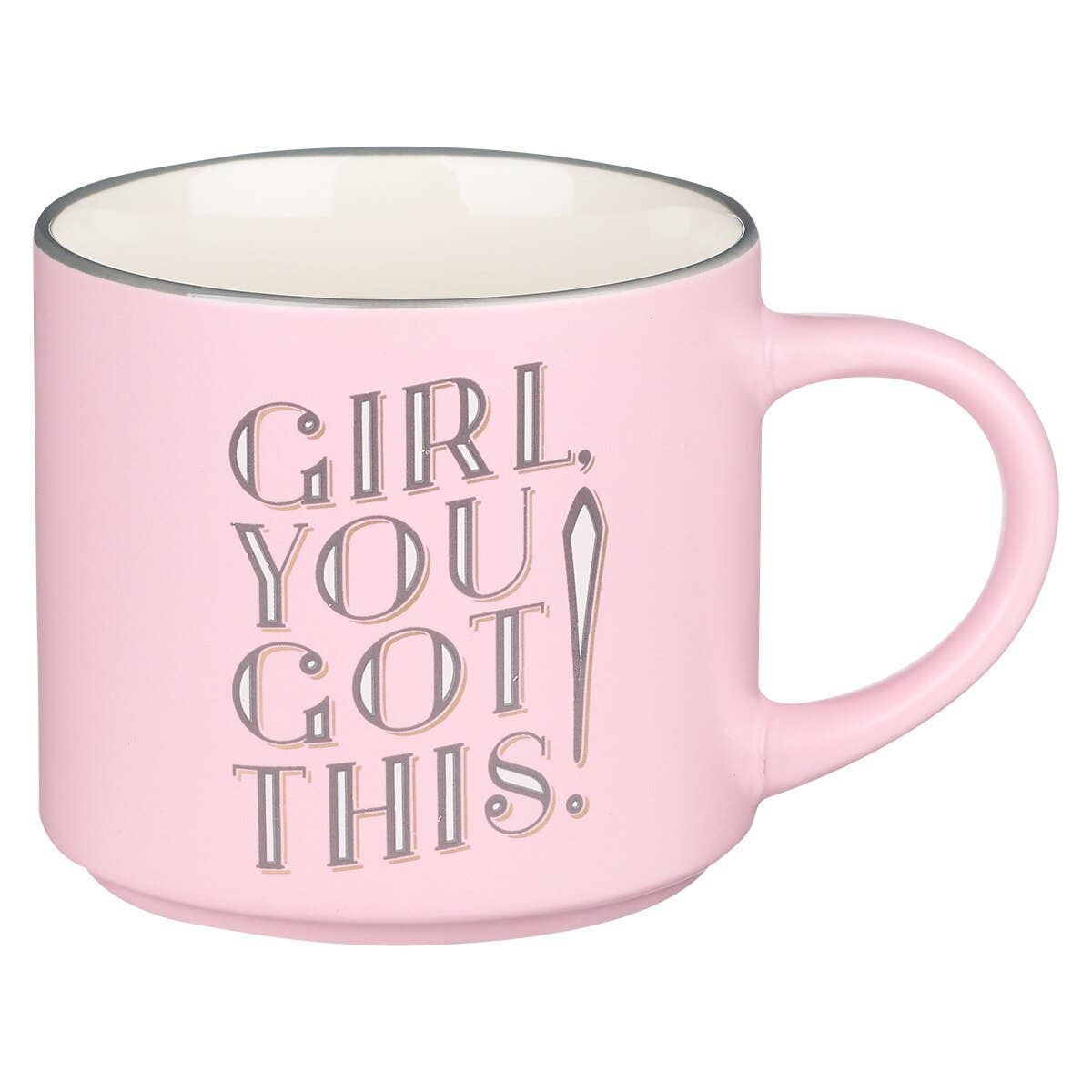 Girl, You Got This! Pink Mug – 15 oz