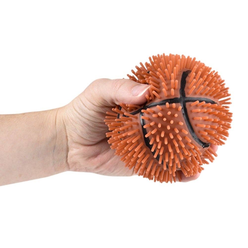 Puffer Basketball – 5" Squishy Stress Ball