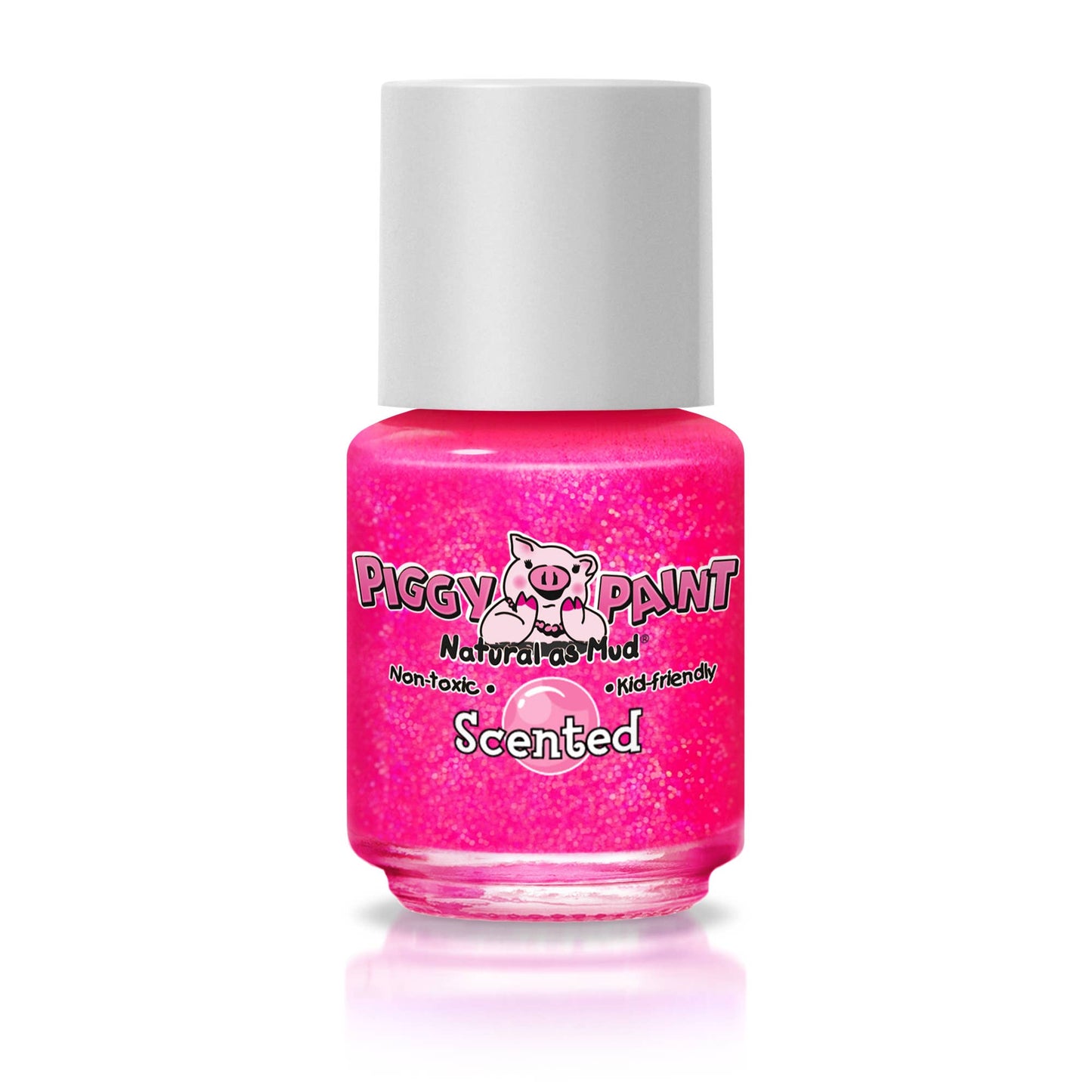 Scented Bubble Gum Bash Non-Toxic Kids Nail Polish by Piggy Paint