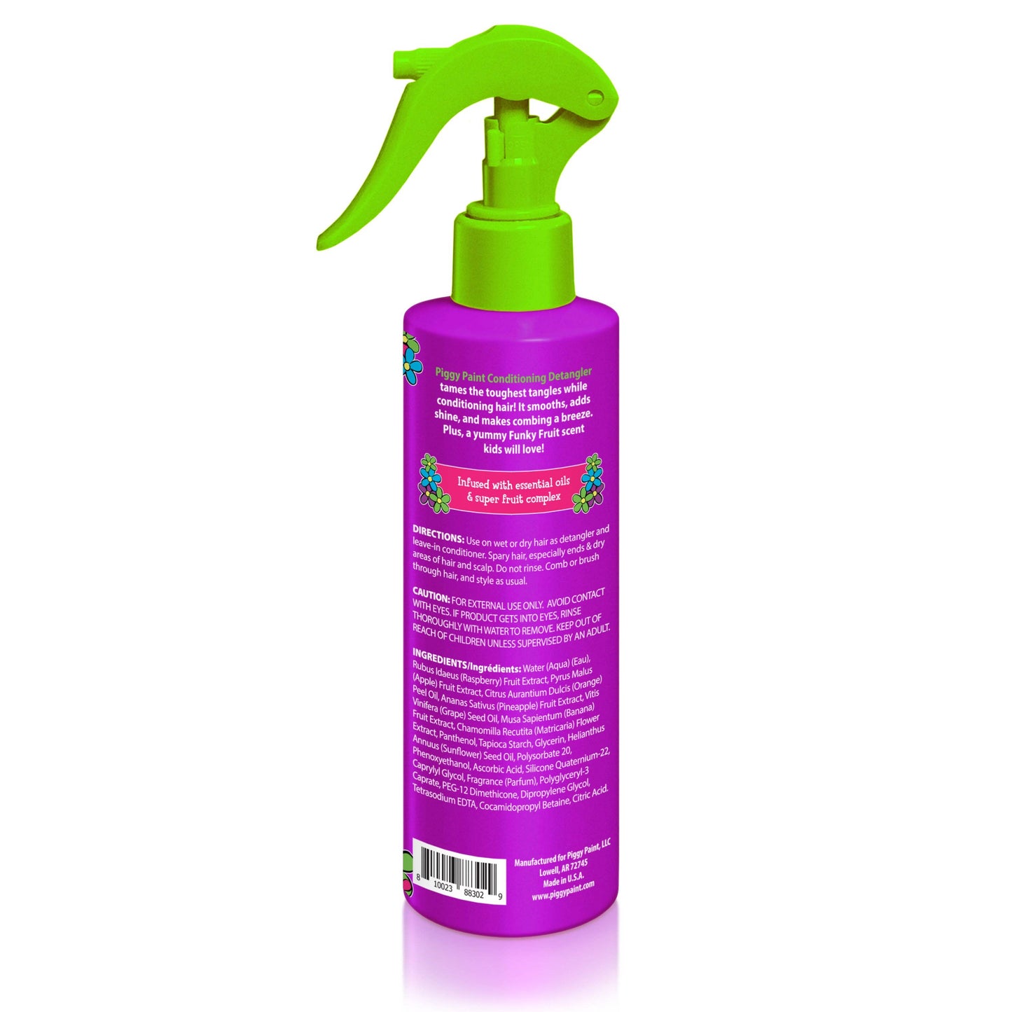 Funky Fruit Conditioning Detangler Non-toxic Hair Care - Piggy Paint