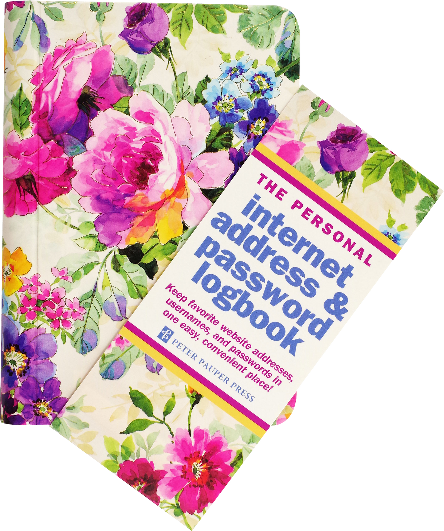 Peony Garden Internet Address & Password Logbook