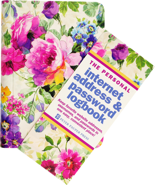 Peony Garden Internet Address & Password Logbook