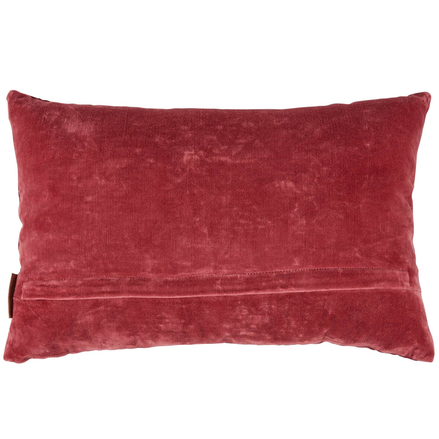 Falling Leaves Embroidered Fall Pillow