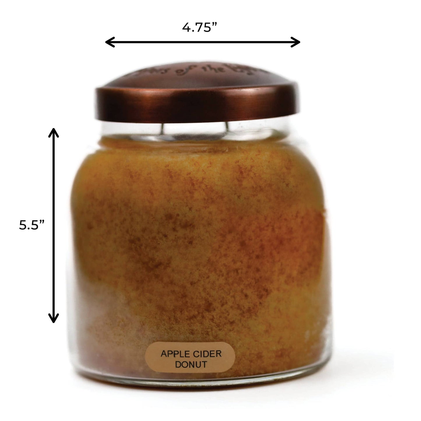 Cheerful Giver Papa Candle (34oz.) – Apple Cider Donut
