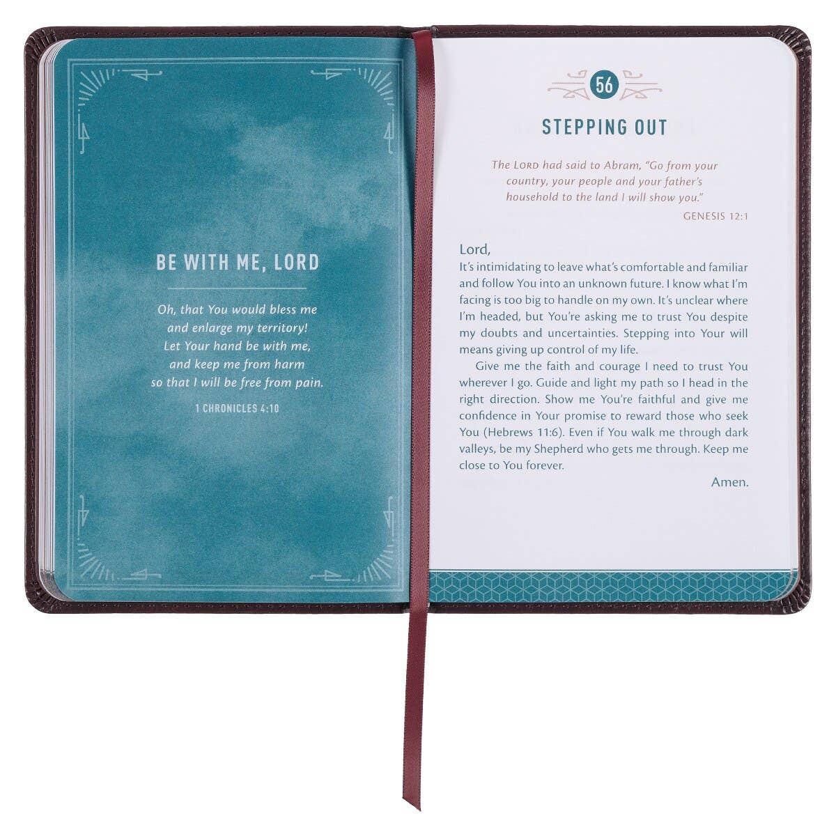 101 Prayers for Men – Brown Faux Leather Prayer Book
