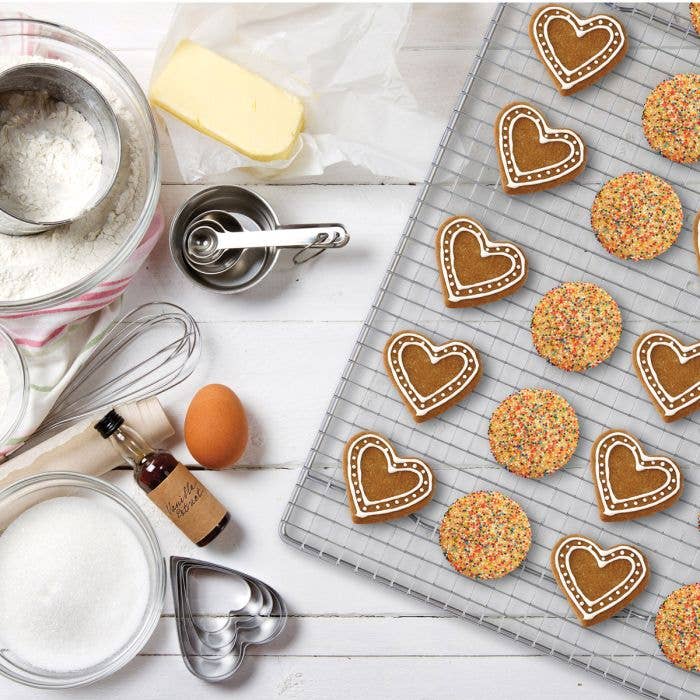 Mrs. Anderson's Baking  Cooling Rack, Half Sheet 16.5 x 11.75