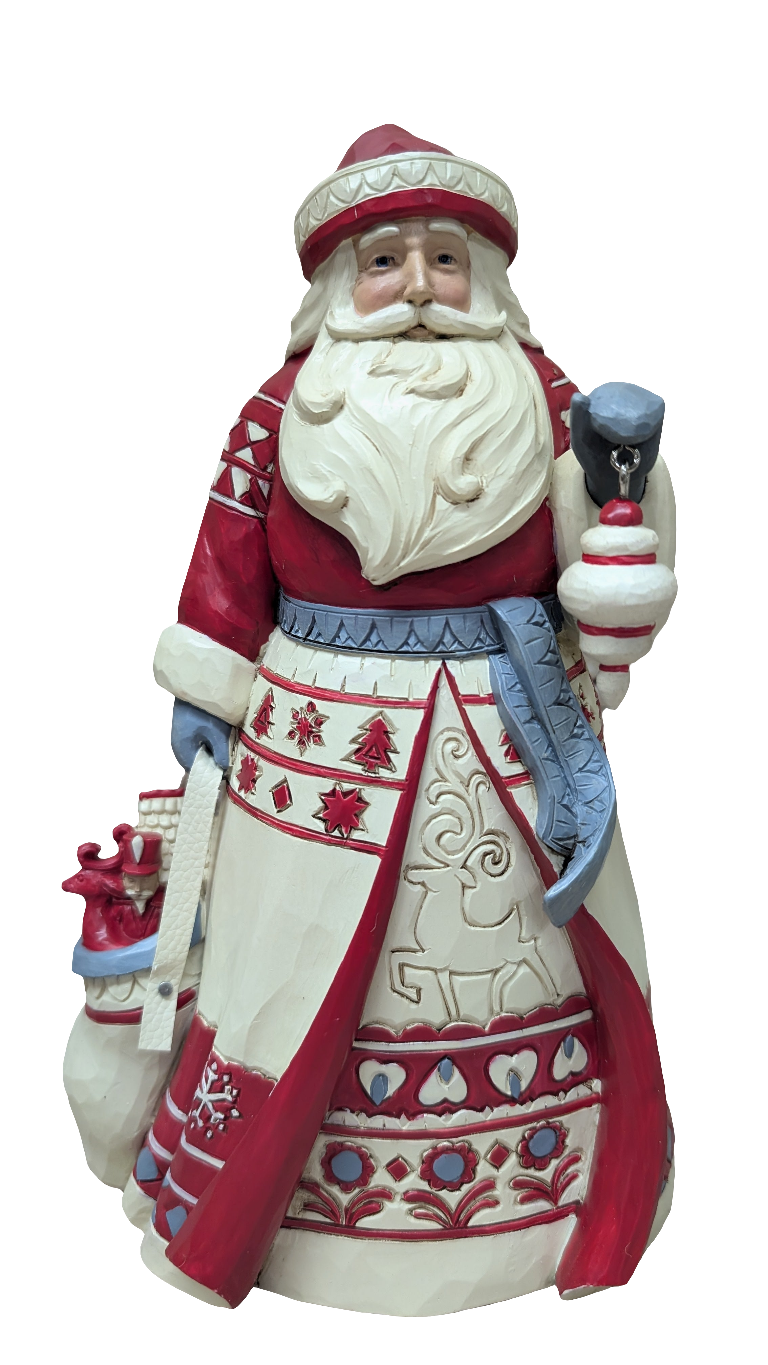 Nordic Noel Santa with Toy Bag