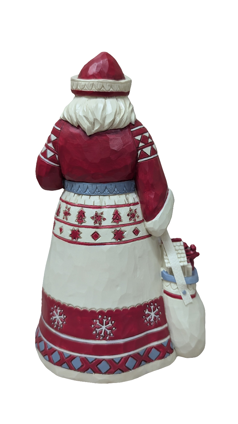 Nordic Noel Santa with Toy Bag