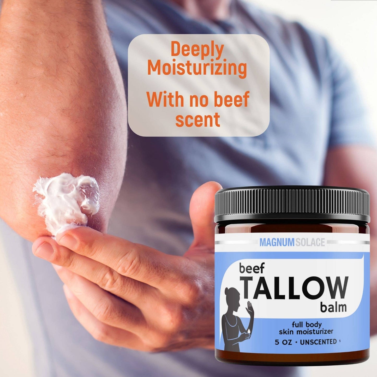 Beef Tallow Balm - Deep Long-Lasting Moisture