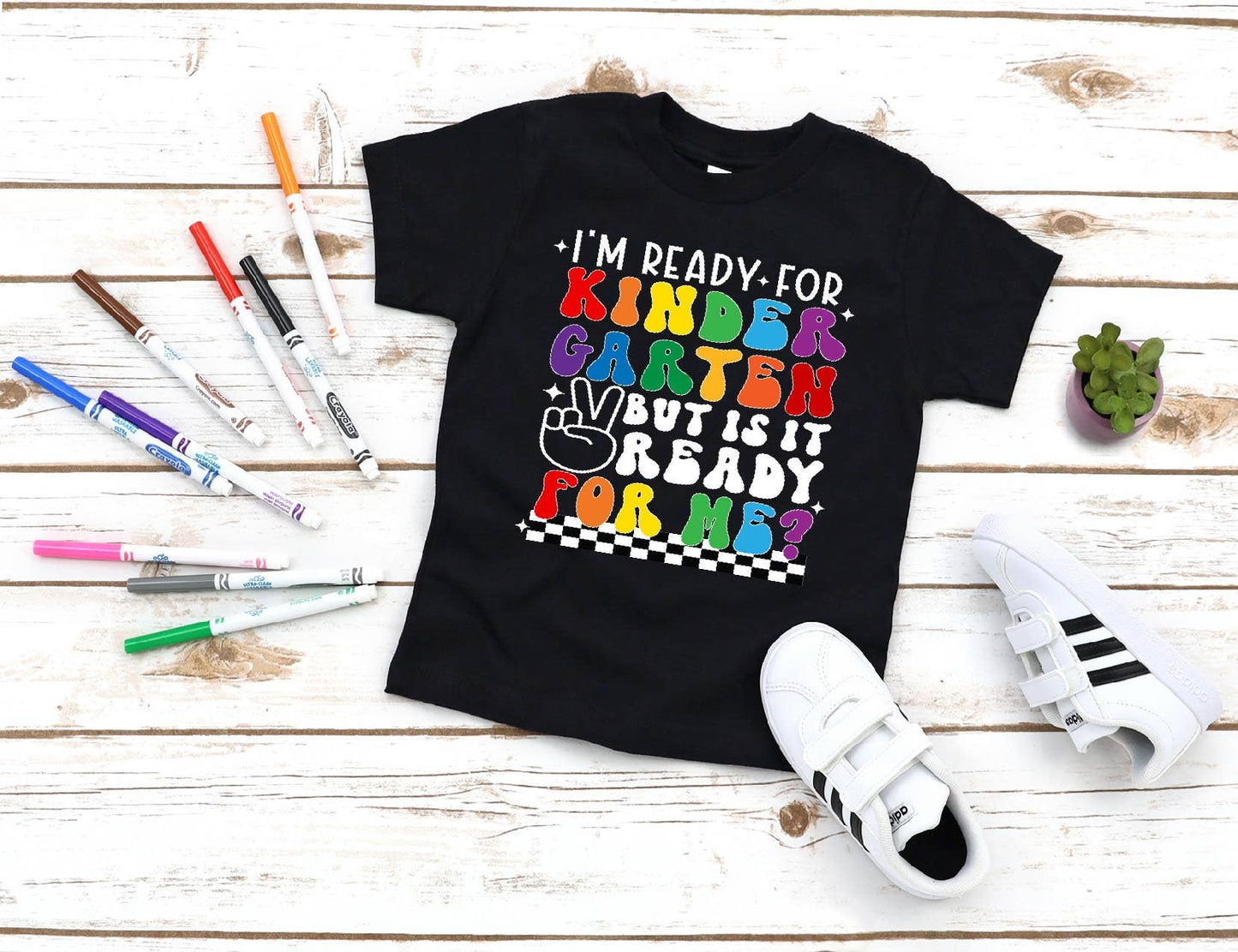 Ready for Kindergarten Back To School Tee