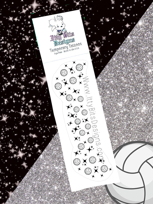 Volleyball Freckle Temporary Tattoos