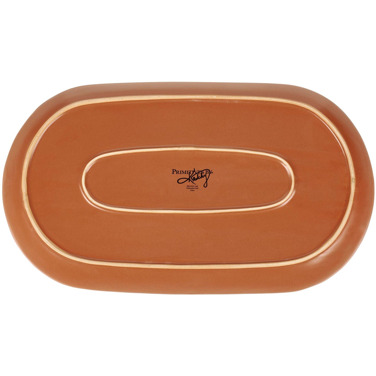 Fall Leaves Oval Platter