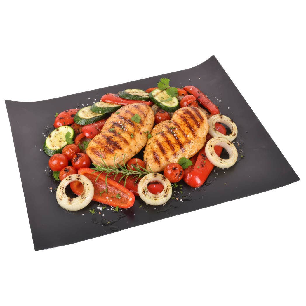 Reusable Non-Stick Grill Mat set of 4