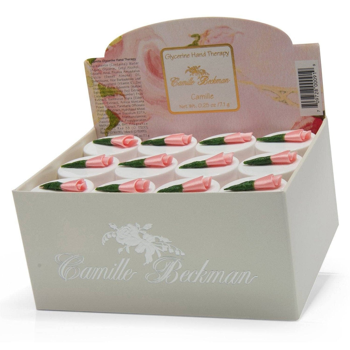 Camille Glycerine Hand Therapy mini jars