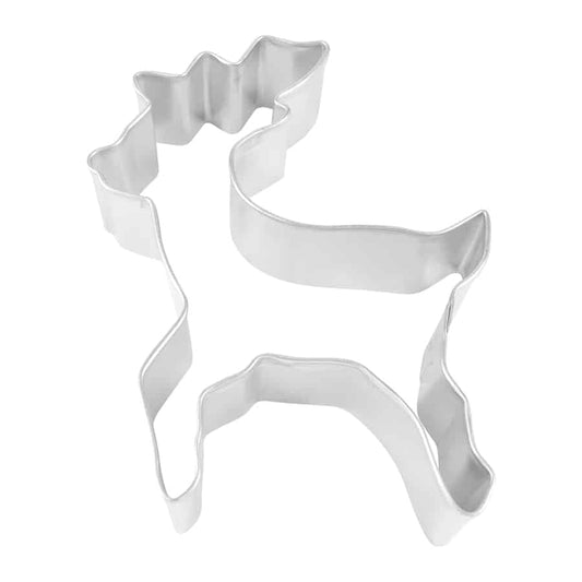 Reindeer Standing Cookie Cutter 4" Steel