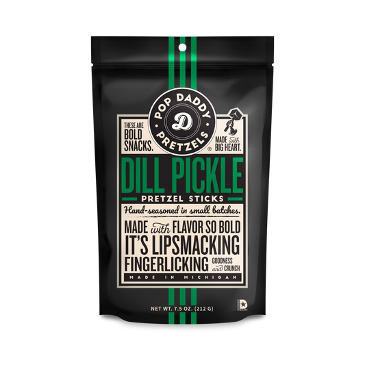 Seasoned Pretzels- 7.5oz - Dill Pickle